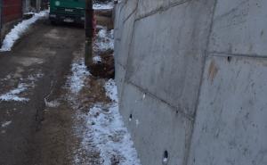  / Završena izgradnja potpornog zida u ulici Porodice Foht na Soukbunaru, FOTO: Centar.ba